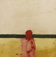 Lot 229 - Lisa Wright (b.1965)
'RED GIRL STANDING'