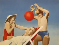 Lot 299 - Peter Denmark (1950-2014)
FUN ON THE BEACH
Oil on canvas
97 x 127cm

*Artist's Resale Right may apply to this lot.