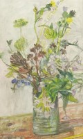 Lot 38 - Rupert Shephard (1909-1992)
A VASE OF WILD FLOWERS
Signed and dated 1975 l.l.