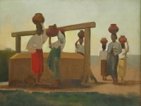Lot 44 - Sir Gerald Kelly PRA (1879-1972)
THE WELL AT TAUNGDWINGYI