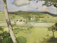 Lot 75 - Sir William Oliphant Hutchison PRSA (1889-1970)
ABERDEENSHIRE LANDSCAPE
Signed and dated 1920 l.r.