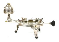 Lot 214 - A plated braizier for crepes