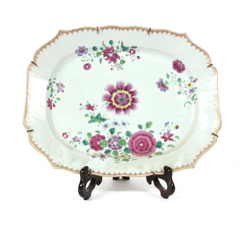 Lot 209 - A Chinese famille rose meat dish