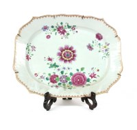 Lot 209A - A Chinese famille rose meat dish
