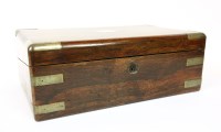 Lot 176 - A Victorian rosewood writing slope