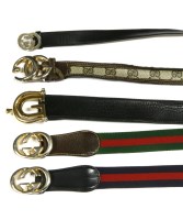 Lot 437 - Five assorted Gucci belts