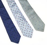 Lot 440 - Three Loewe silk ties