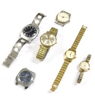 Lot 115 - Four ladies 9ct gold watches