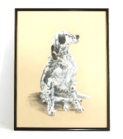 Lot 288 - Caroline Wallace (Contemporary)
PASTEL PORTRAIT OF AN ENGLISH SETTER
signed `piglet82'