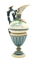 Lot 211 - A classical style Hadley's Worcester ewer