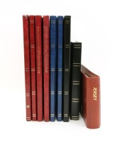 Lot 54 - Eight stock books and one cover album