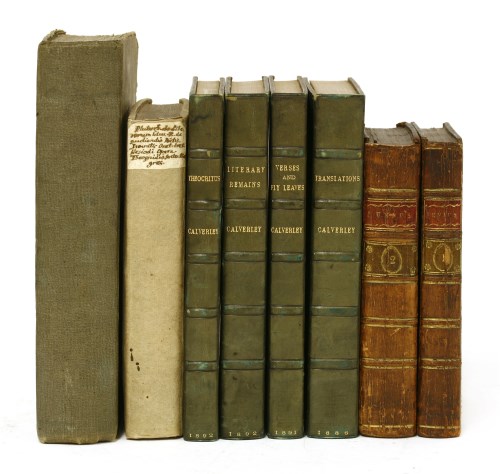 Lot 376 - GREEK & LATIN: 1- Sprotti