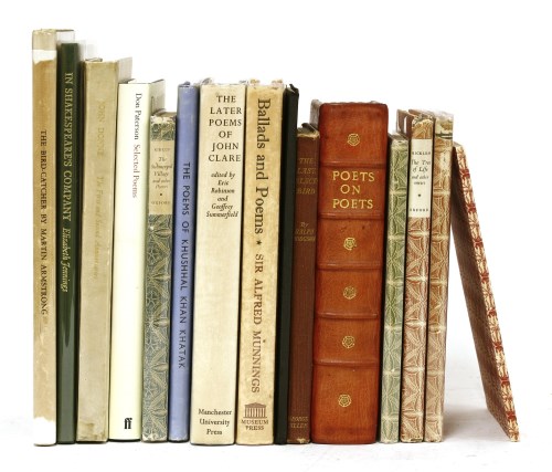 Lot 416 - POETRY: Signed/Limited edns: 1- Hodgson