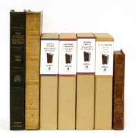 Lot 432 - FINE BINDING; (first 4 published by Penguin Books in 2008 & Bound in vegetable tanned buffalo calf with a book mark in the same material &In presentation box with publisher's wrap around; Fine copies)