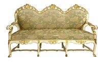 Lot 684 - A Swedish Empire sofa