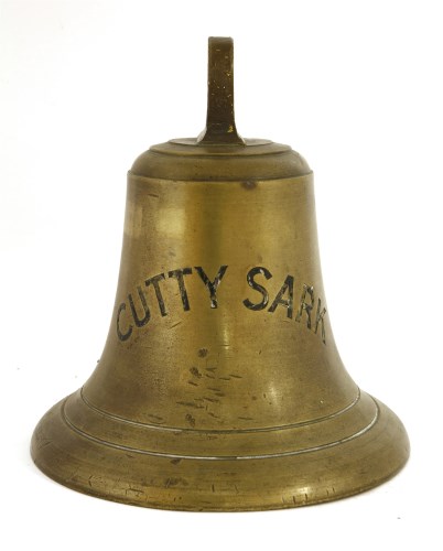 Lot 180 - A bronze ship's bell
late 19th/early 20th century