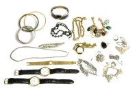 Lot 61 - A collection of costume jewellery