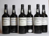 Lot 135 - Assorted Churchill's port to include: Vintage Port