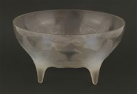 Lot 161 - A Lalique 'Lys' bowl