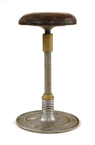 Lot 261 - An Industrial stool