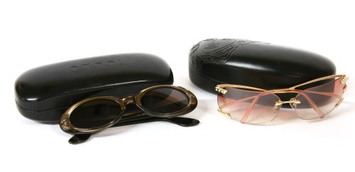 Lot 160 - A pair of Versace sunglasses