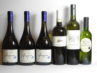 Lot 209 - Assorted Wine and Misc: 7 one litre bottles, 23 bottles, 4 50 cl. bottles and 2 half bottles