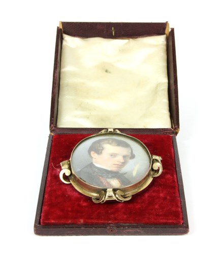 Lot 84 - An early 19th century portrait miniature