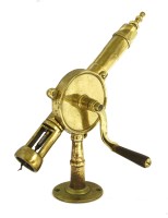 Lot 326 - A 'Patent Eclipse' brass bar cork extractor