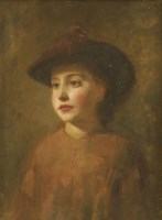 Lot 707 - Hugh Cameron RSA (1835-1918)
PORTRAIT OF A YOUNG GIRL