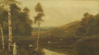 Lot 684 - George Vicat Cole (1833-1893)
A KENT LANDSCAPE
Signed with a monogram and indistinctly dated 1869(?) l.r.