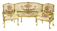 Lot 791 - A Louis XVI-style sofa