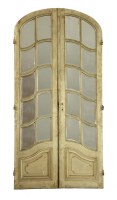 Lot 838 - A pair of French doors