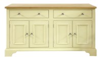 Lot 994 - A Neptune Chichester cream painted sideboard