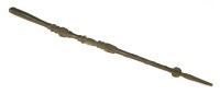 Lot 268 - A New Guinea carved hardwood serpent staff