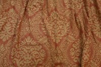 Lot 521A - A pair of lined curtains