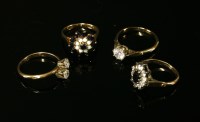Lot 8 - Four assorted rings