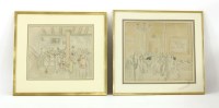 Lot 421 - William Gaunt (1900-1980)
'THE COCKTAIL PARTY'
Signed