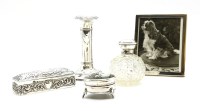 Lot 128 - A collection of silver items