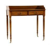 Lot 631 - A 19th century mahogany washstand