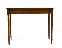 Lot 596 - A 19th century mahogany writing table