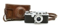 Lot 106 - A Leica D.R.P. Ernst Leitz Wetzlar 35mm camera
