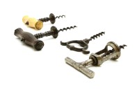 Lot 87 - Four various corkscrews