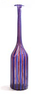 Lot 205A - 'A Canne' bottle vase