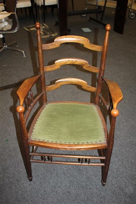Lot 36 - An Arts & Crafts armchair