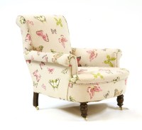 Lot 582 - A Victorian easy chair