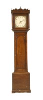 Lot 590 - A Wenham of Watton 30 hour oak cased longcase clock