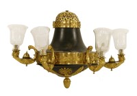 Lot 980 - An Empire period gilt bronze ceiling light
