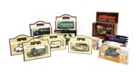 Lot 295 - A mixed collection of die cast model vehicles