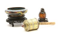 Lot 85 - A collection of Asian decorative items