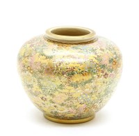 Lot 199 - A satsuma vase